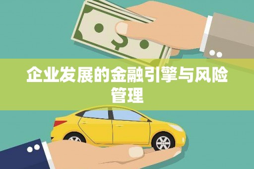 青神企业发展的金融引擎与风险管理