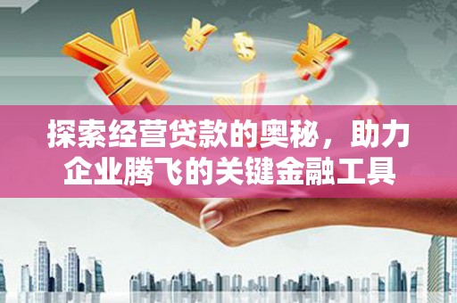遵化市探索经营贷款的奥秘，助力企业腾飞的关键金融工具