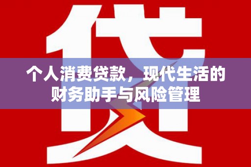 夏县个人消费贷款，现代生活的财务助手与风险管理