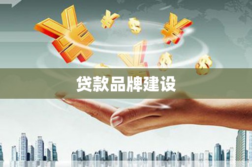 印江贷款品牌建设