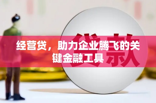 青阳经营贷，助力企业腾飞的关键金融工具