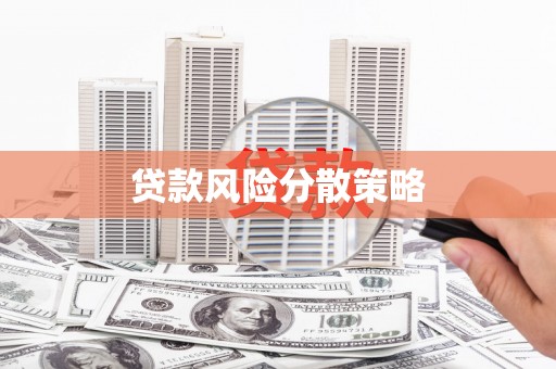 市中区贷款风险分散策略