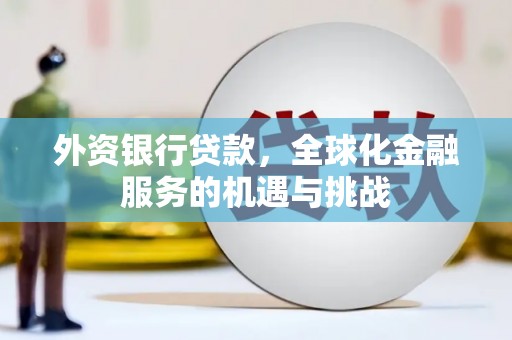 阿莲外资银行贷款，全球化金融服务的机遇与挑战