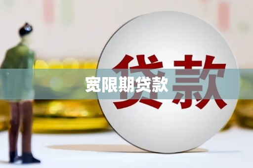 射阳宽限期贷款