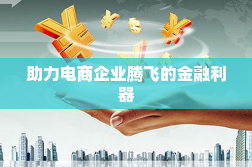 武进助力电商企业腾飞的金融利器