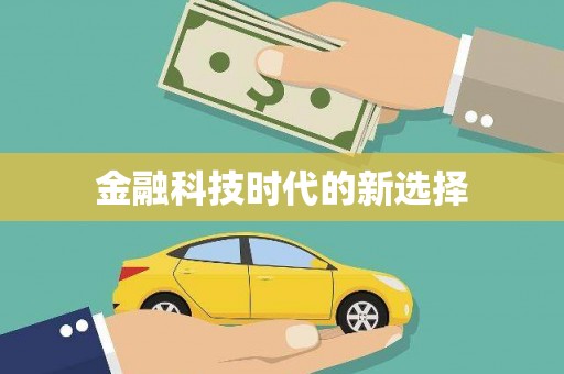 独山金融科技时代的新选择