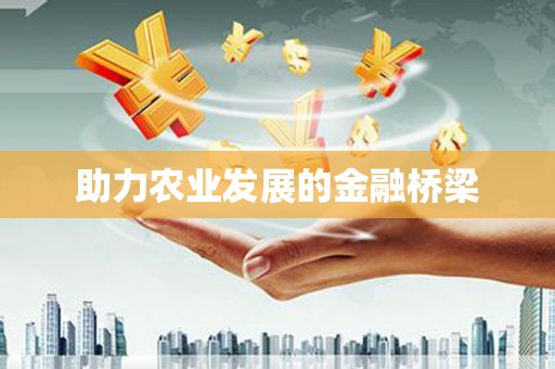 汝阳助力农业发展的金融桥梁