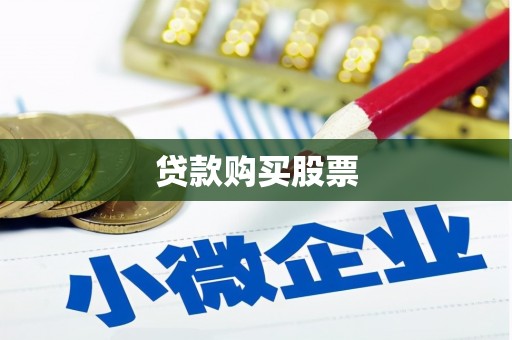 扶绥贷款购买股票